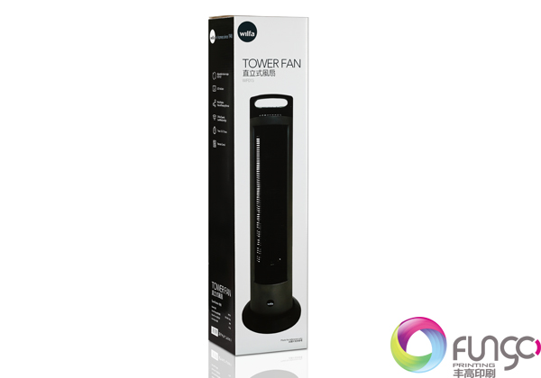 1.5米平口直立式風扇包裝箱單品圖
